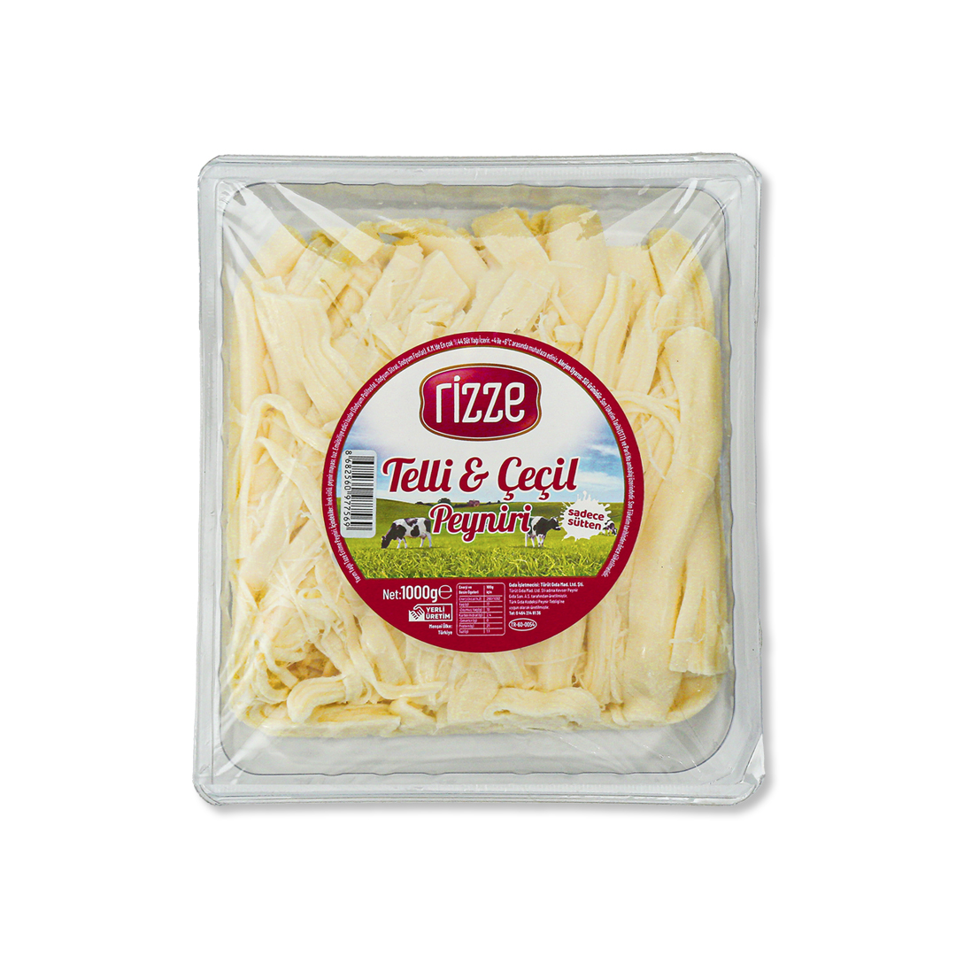 TELLİ VE ÇEÇİL PEYNİRİ 1000 GR