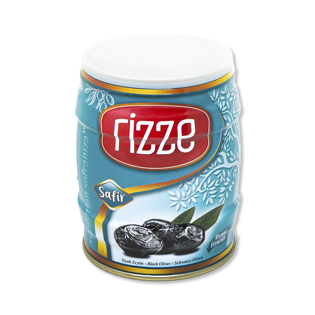 FERMENTE SİYAH ZEYTİN 800 GR